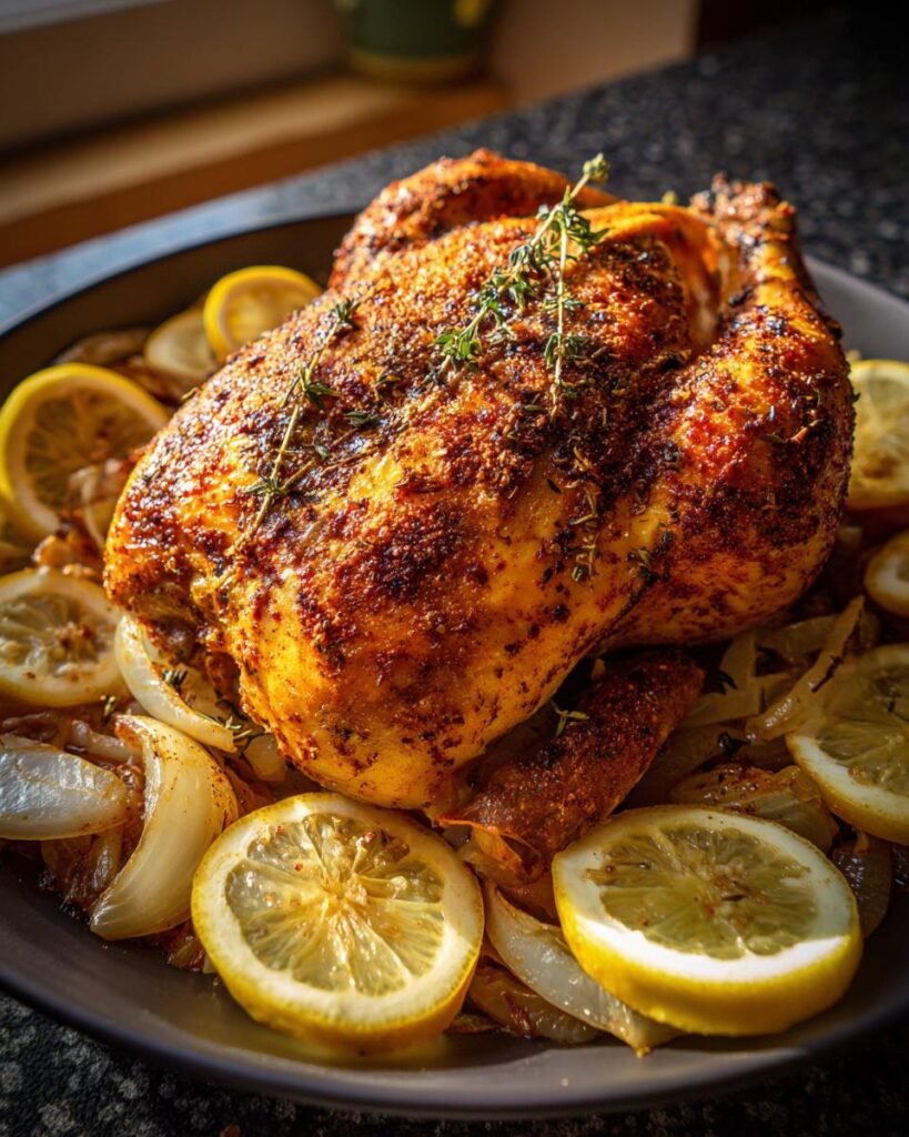 Hele kip uit de slowcooker