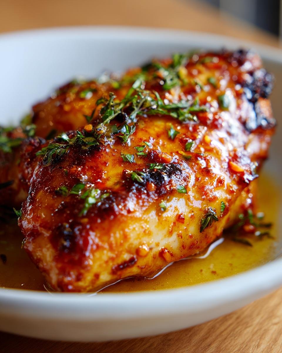 Kip met harissa - detail 1