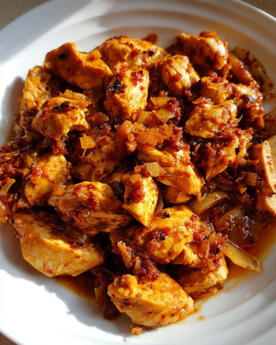 Kip met tinga - detail 1