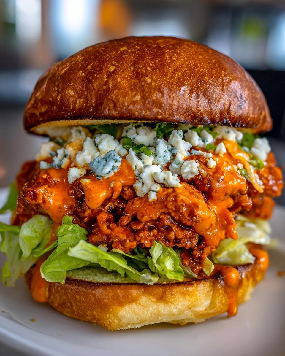 buffalo chicken sandwich recipe - detail 1