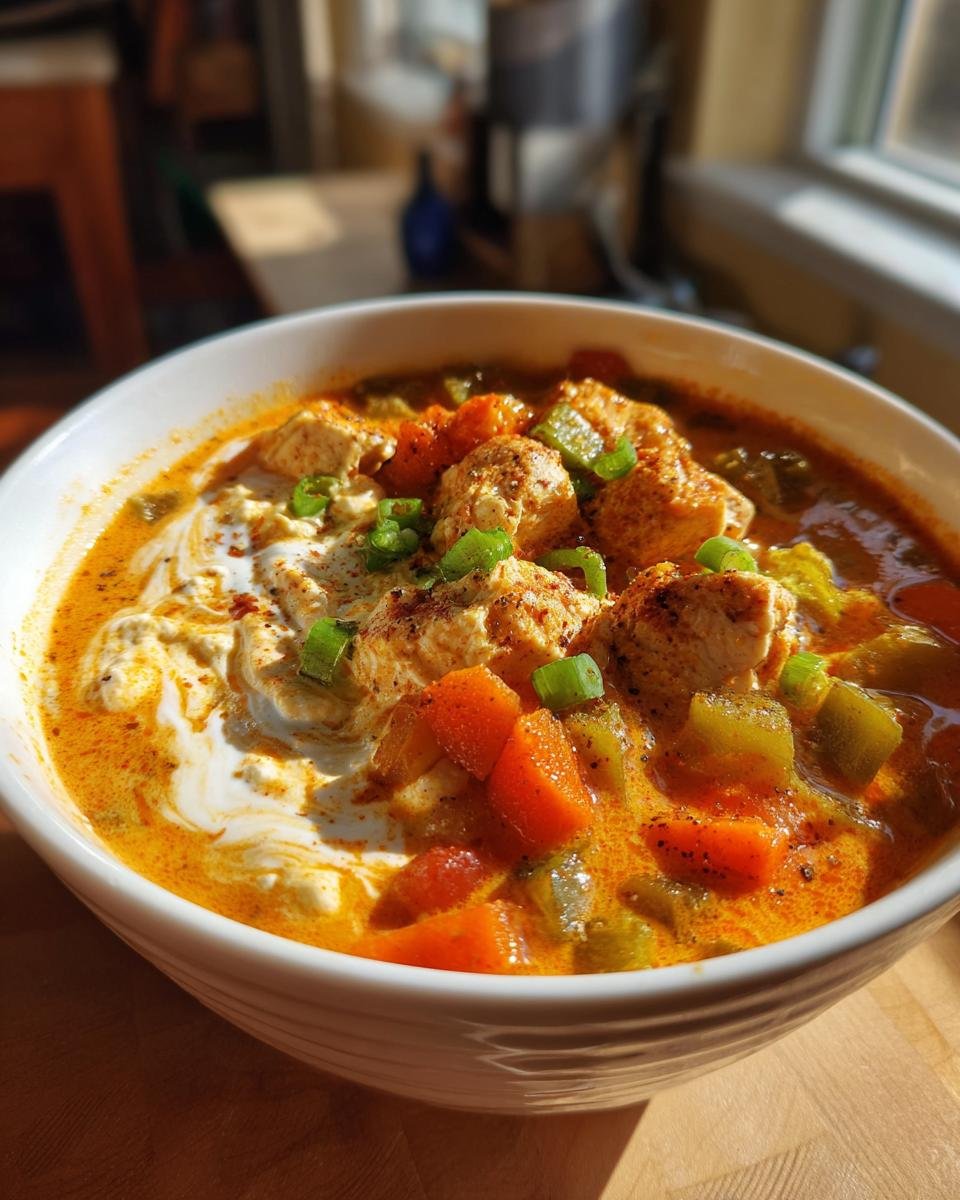 buffalo chicken soup