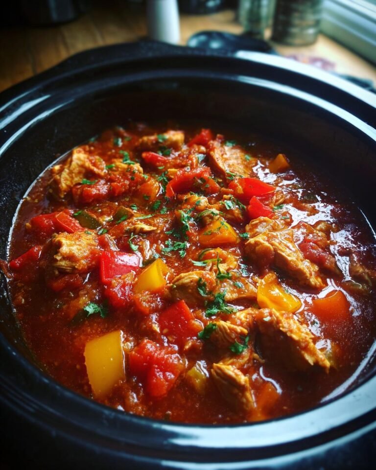 slow cooker hunters chicken
