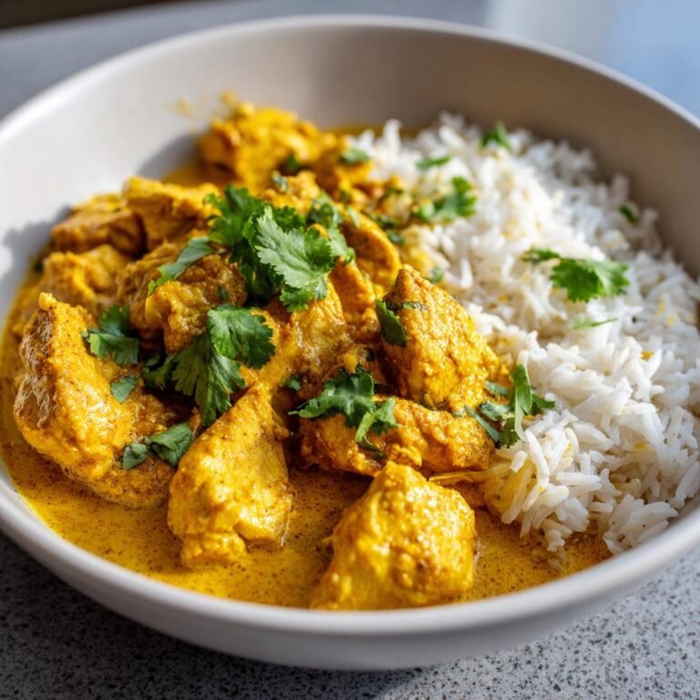 Butter chicken (Indian classic)