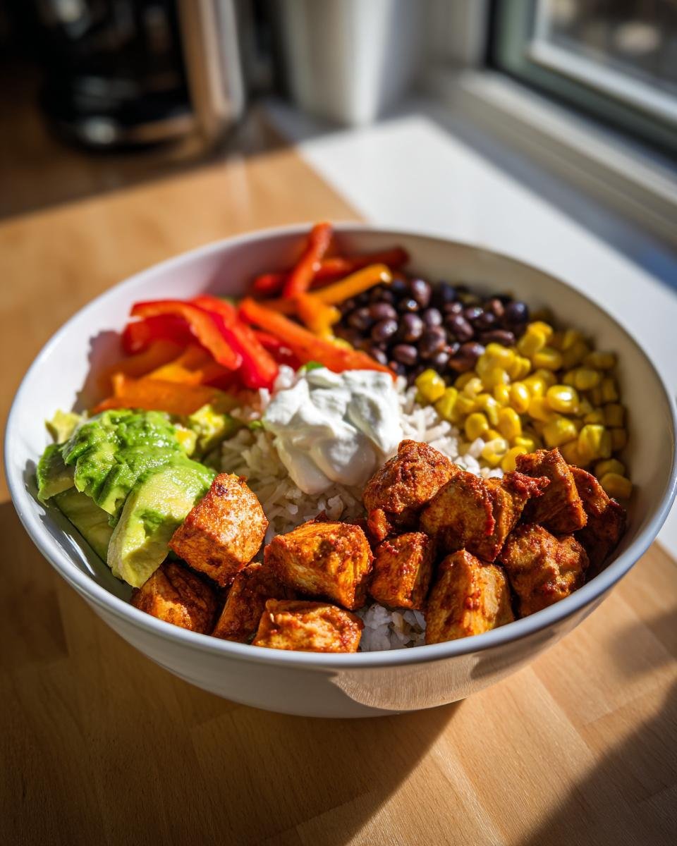 Chicken burrito bowl