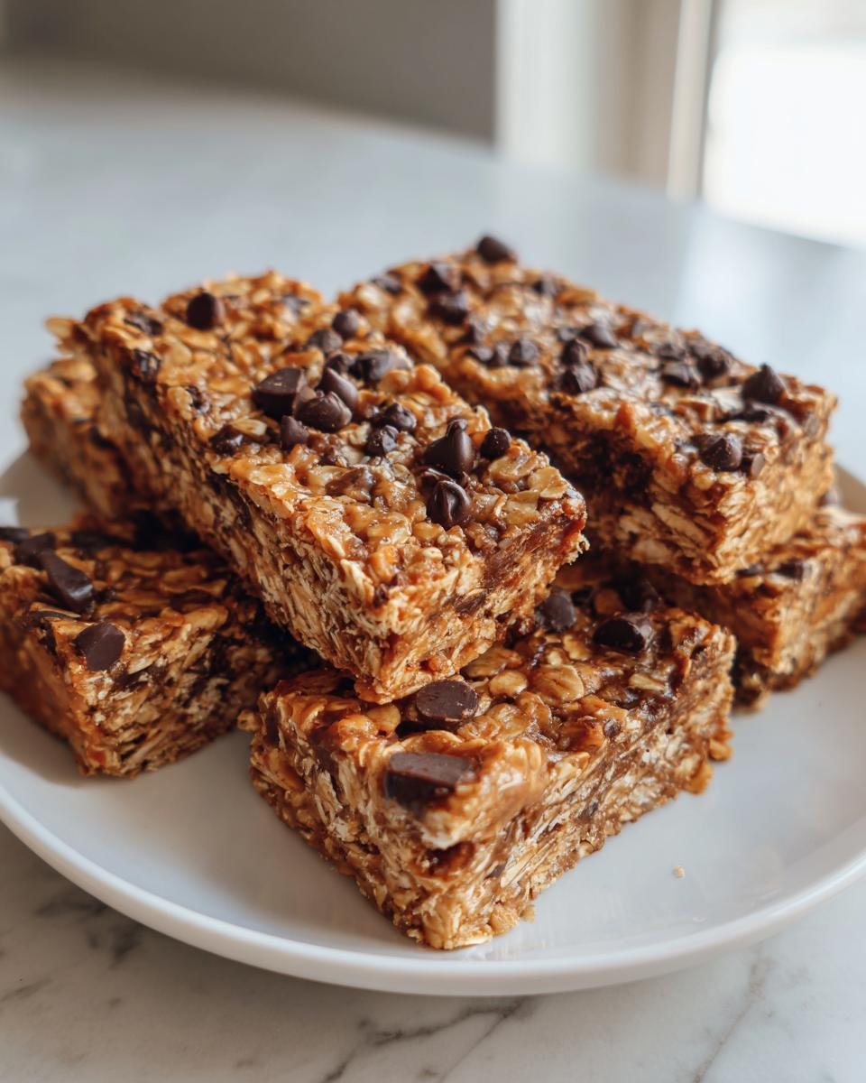 Energierepen met pindakaas (zonder bakken) - detail 1