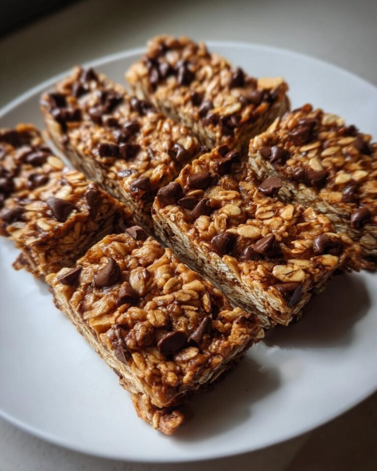 Energierepen met pindakaas (zonder bakken)