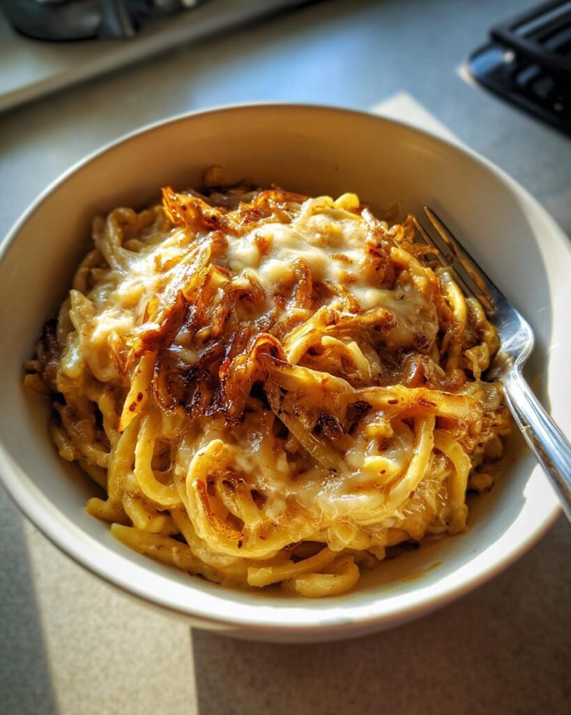 French onion pasta (viral twist)