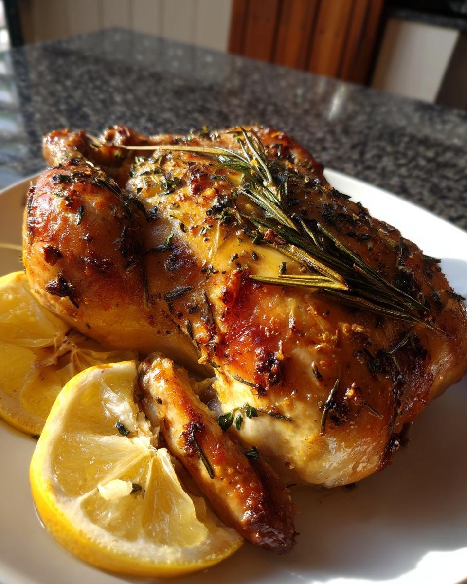 Geroosterde kip met citroen en kruiden - detail 1