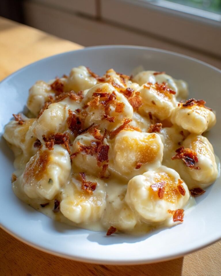 Gnocchi with sauce