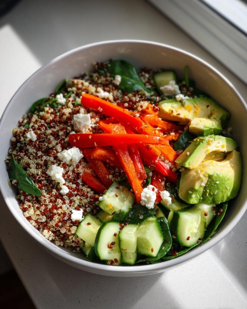 Grain bowls with vegetables