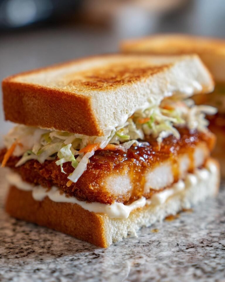 Japanese katsu sandwich