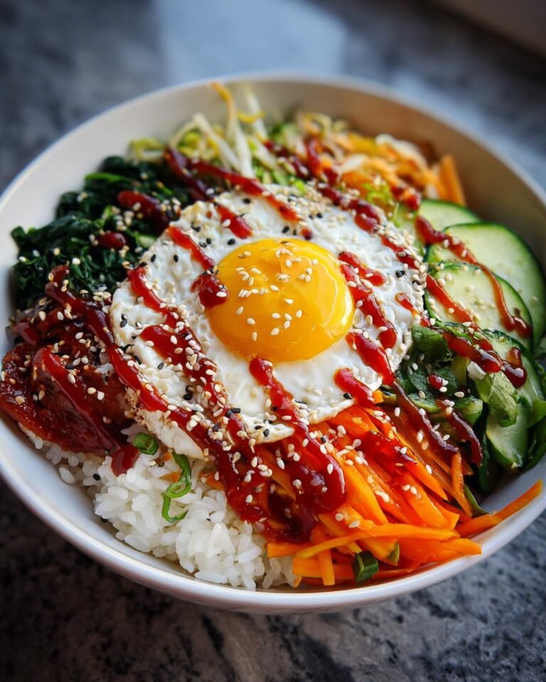 Koreaanse bibimbap bowl