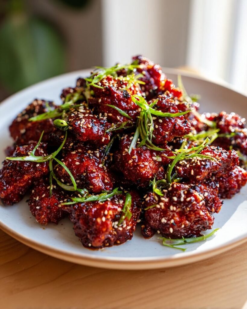 Korean gochujang chicken