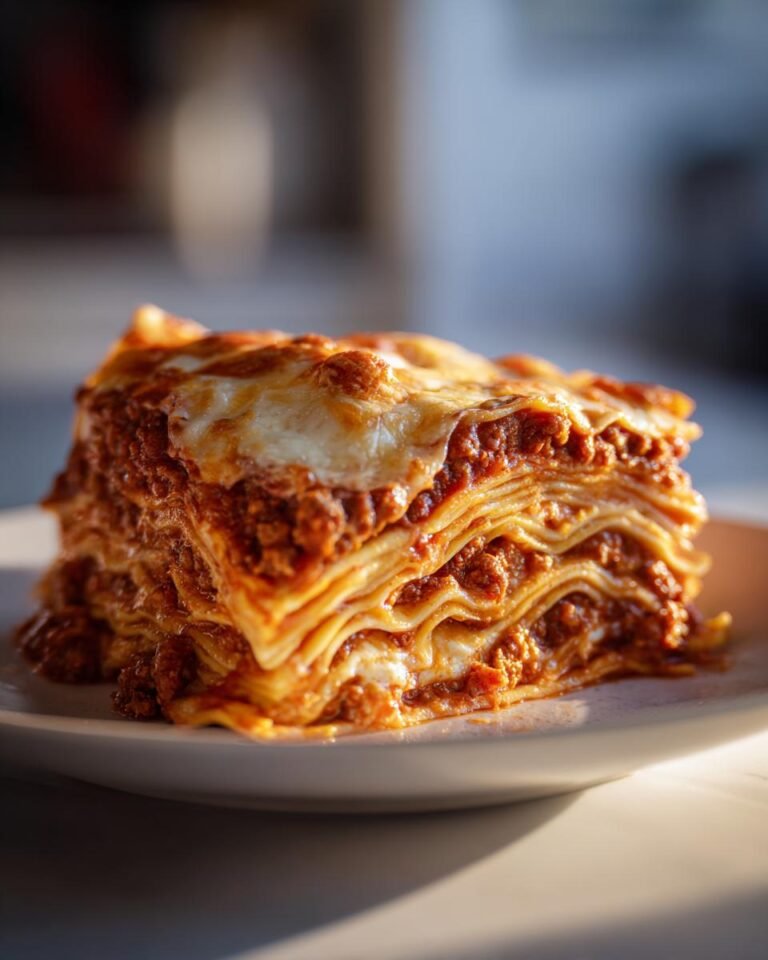 Lasagna (classic comfort food)