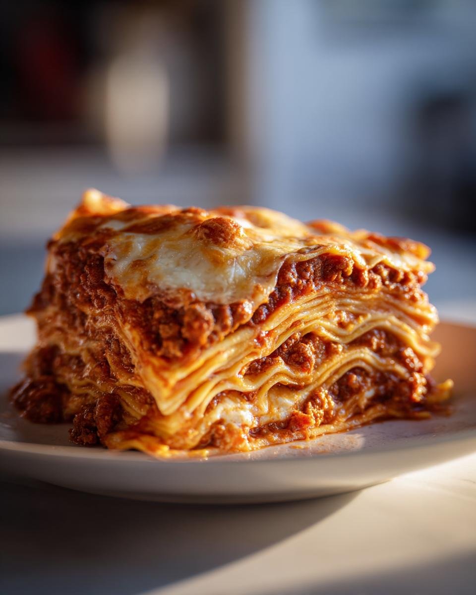 Lasagna (classic comfort food)