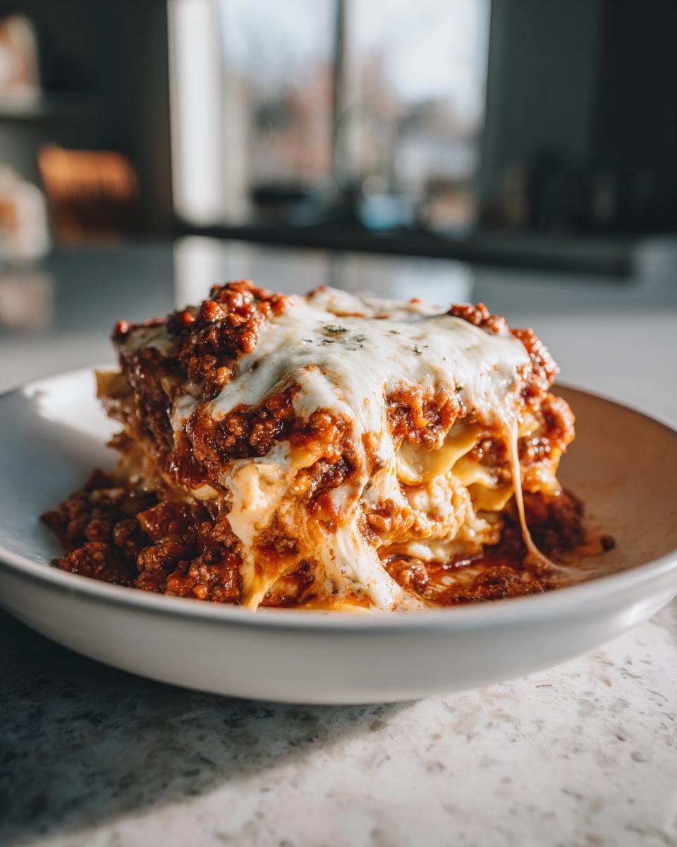 Lazy one-pot lasagna - detail 1