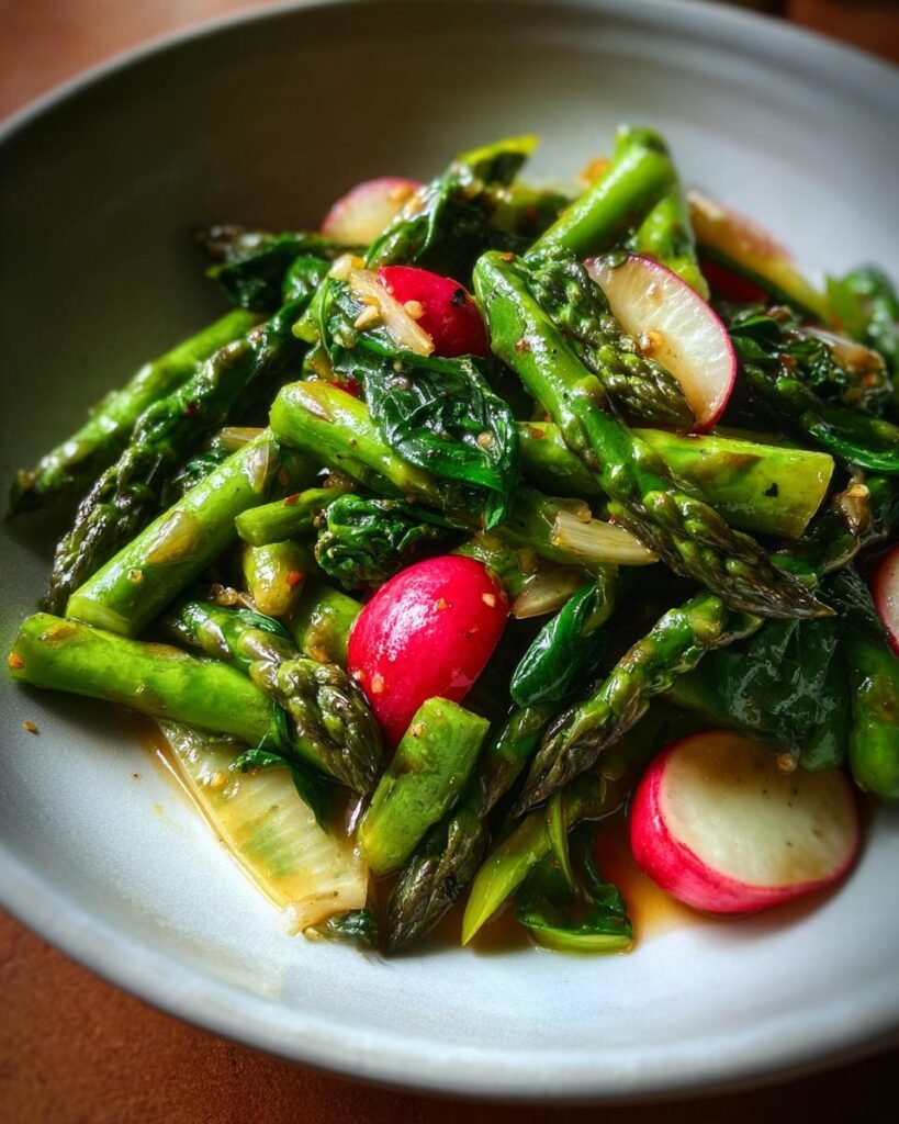 Seasonal vegetable-based recipes rising (spring trend)