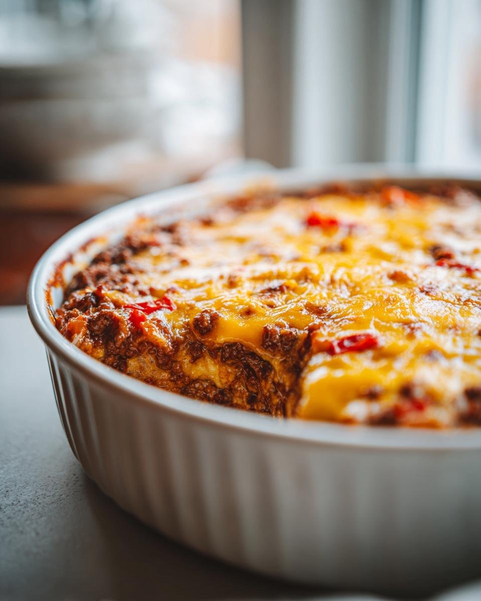 Sloppy joe casserole - detail 1