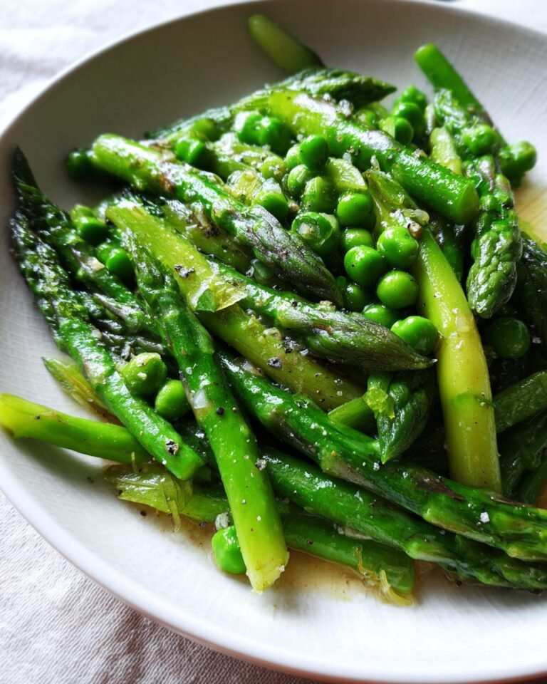 Spring recipes with asparagus & peas