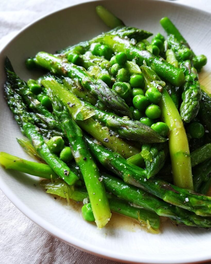 Spring recipes with asparagus & peas