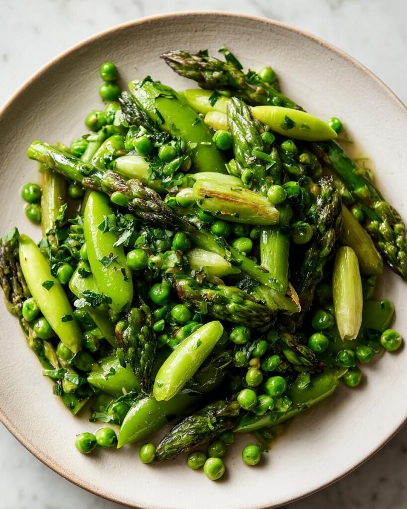 Spring recipes with asparagus, peas & herbs