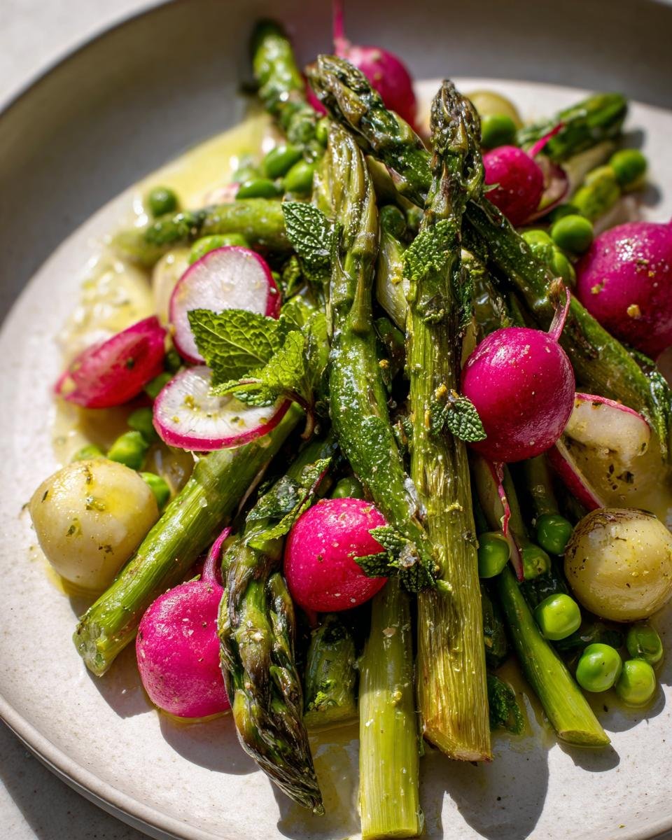 Spring recipes with fresh vegetables (Bon Appétit)