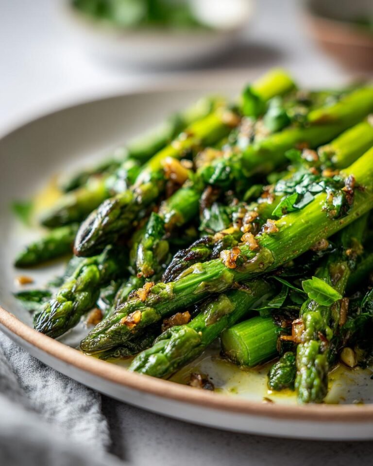 Vegetable spring dishes (asparagus, herbs)