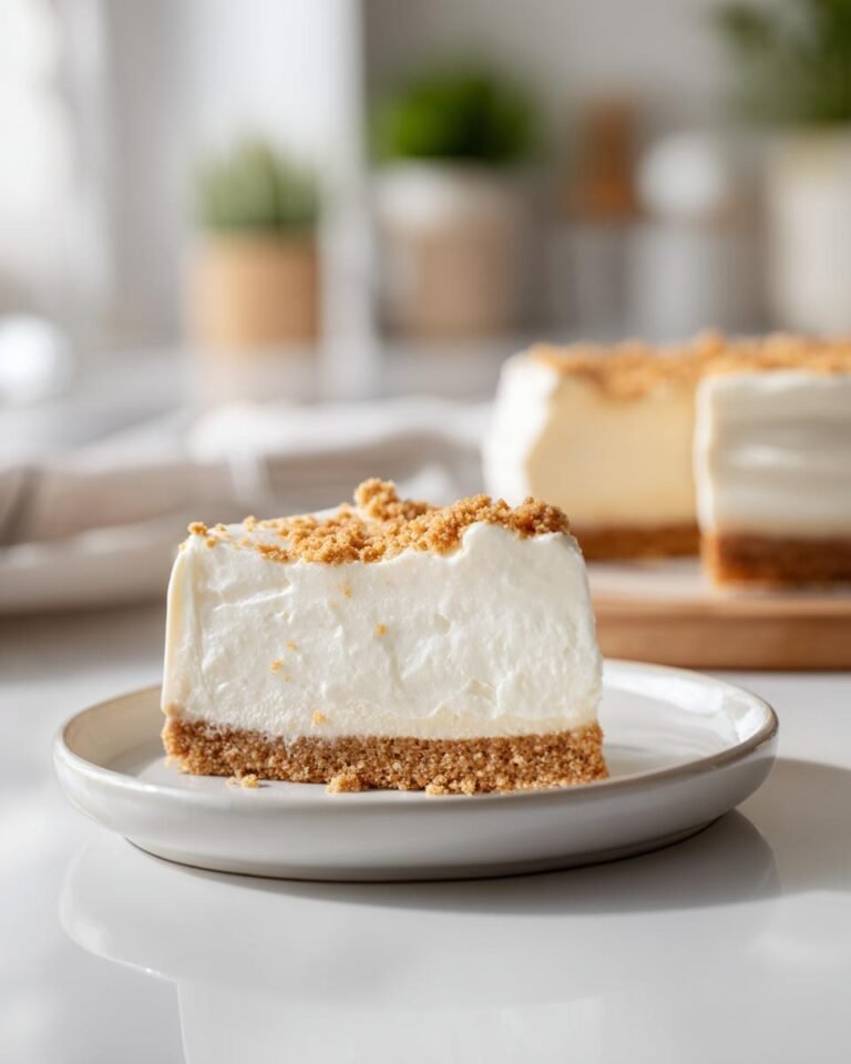 White chocolate cheesecake tart (no-bake trend)