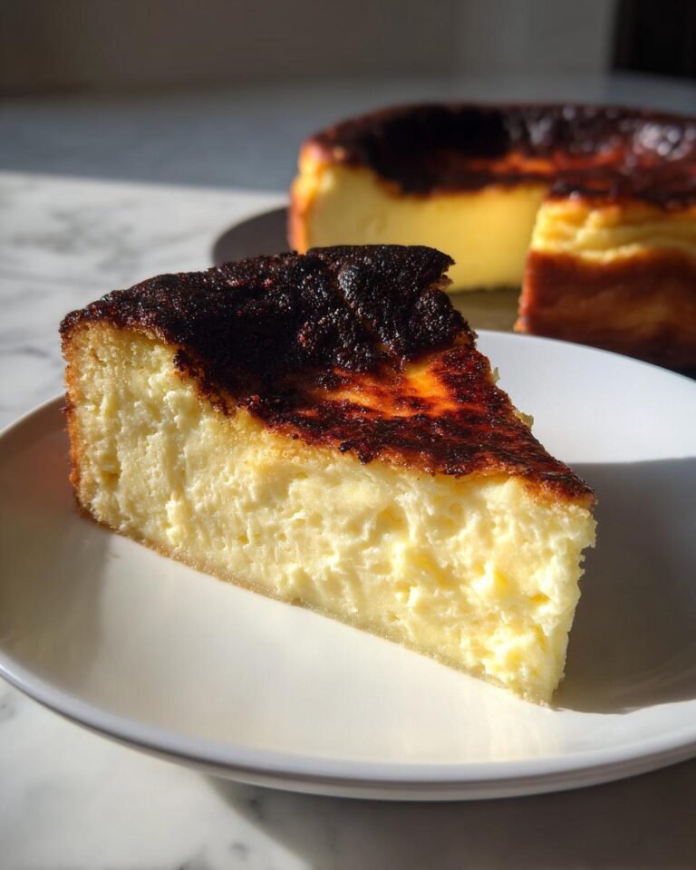 Burnt Basque cheesecake (still trending worldwide)