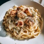 Chicken Alfredo pasta
