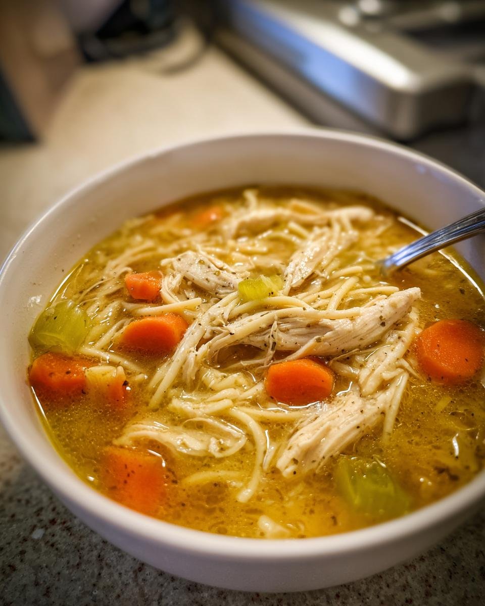Chicken noodle soup