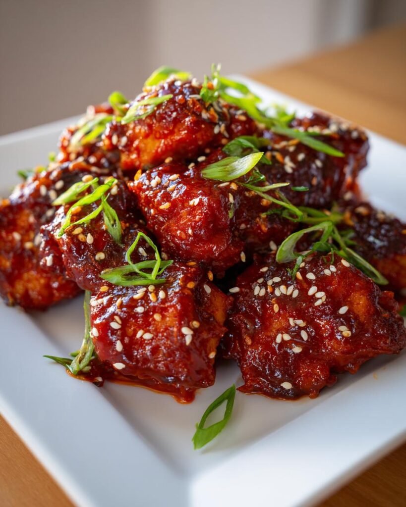 Korean gochujang chicken 🍗