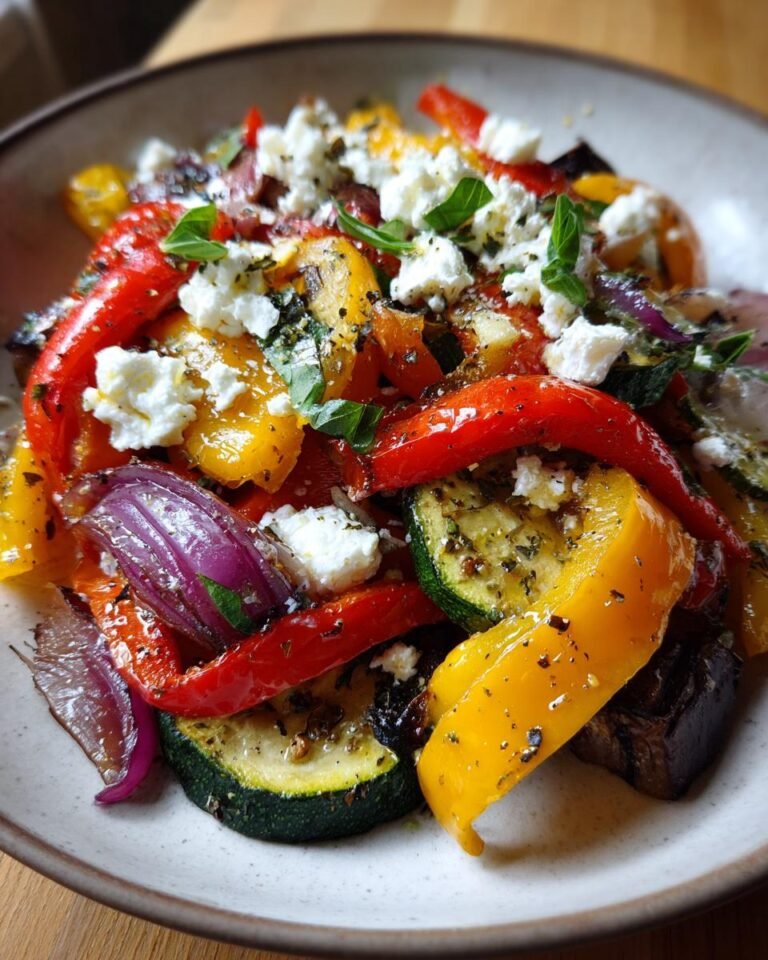 Roasted vegetable salads