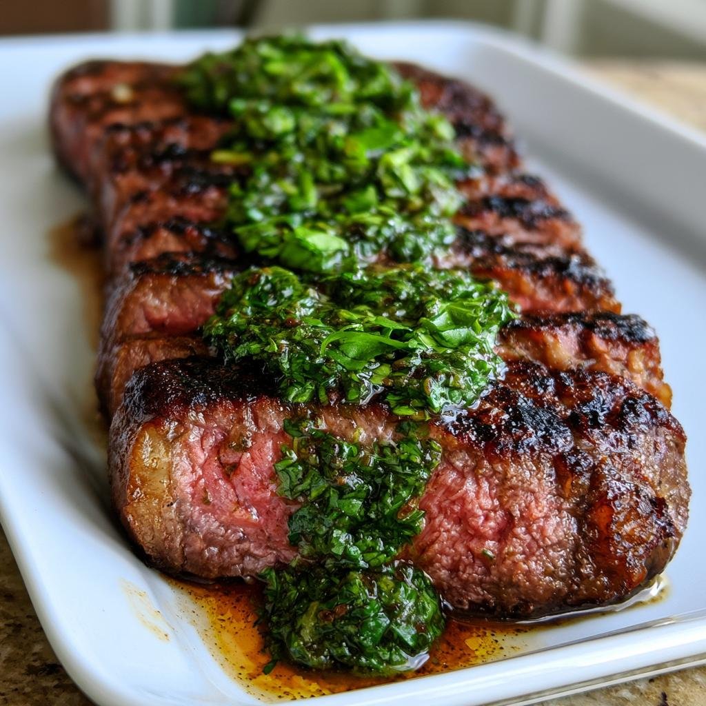 Biefstuk Zomer Salsa Verde