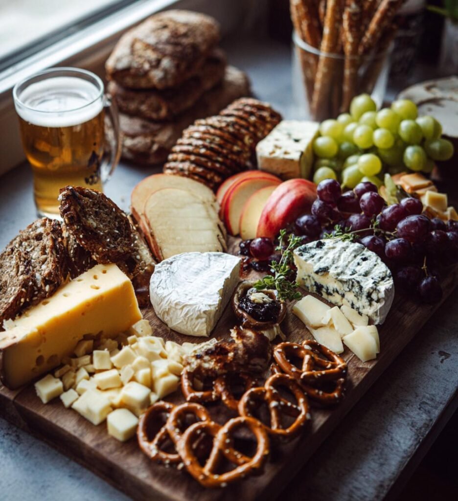 Biergarten Käse