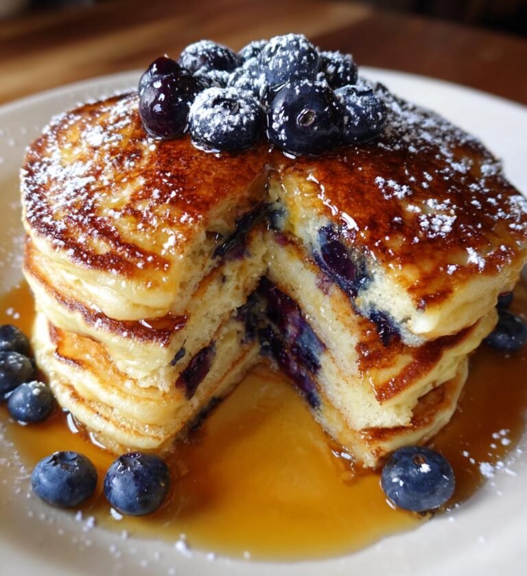 Heidelbeer Pancakes