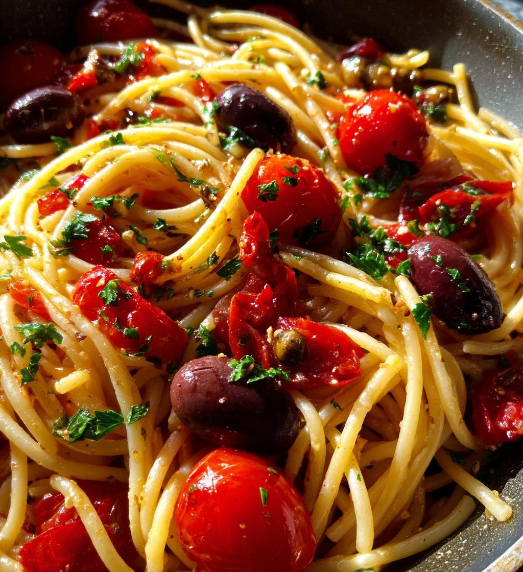 Pasta Puttanesca Juli — Fein
