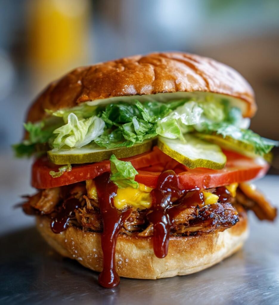 Pulled Pork Zomer Burger
