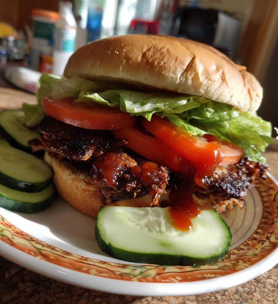 Pulled Pork Zomer Burger