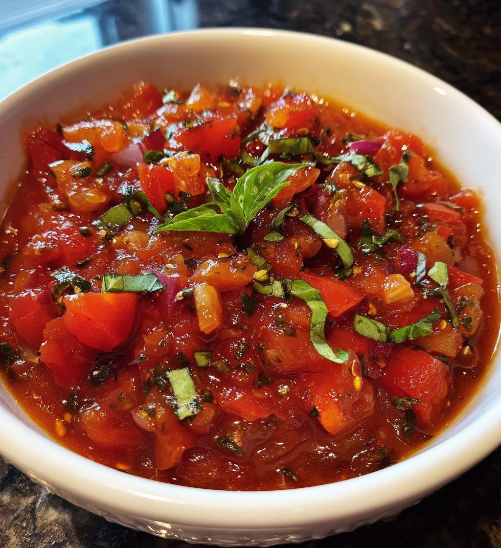 Tomaten Soße Frisch