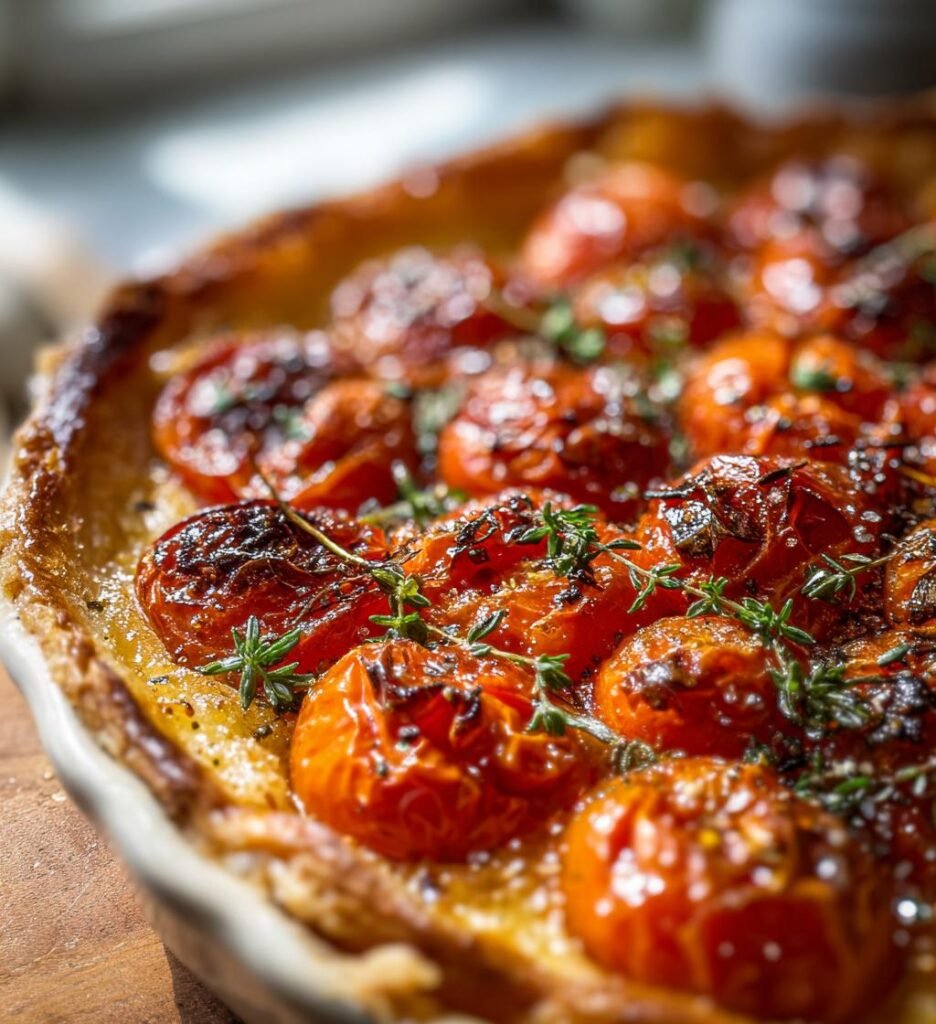 Tomaten Tarte Tatin — Knusprig