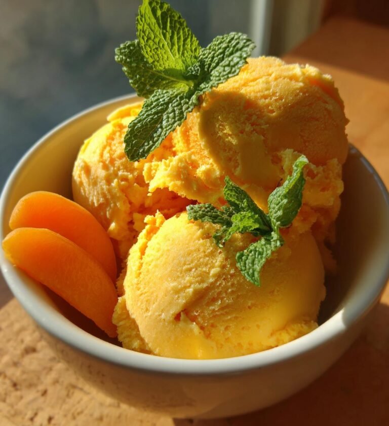 Abrikoos Sorbet