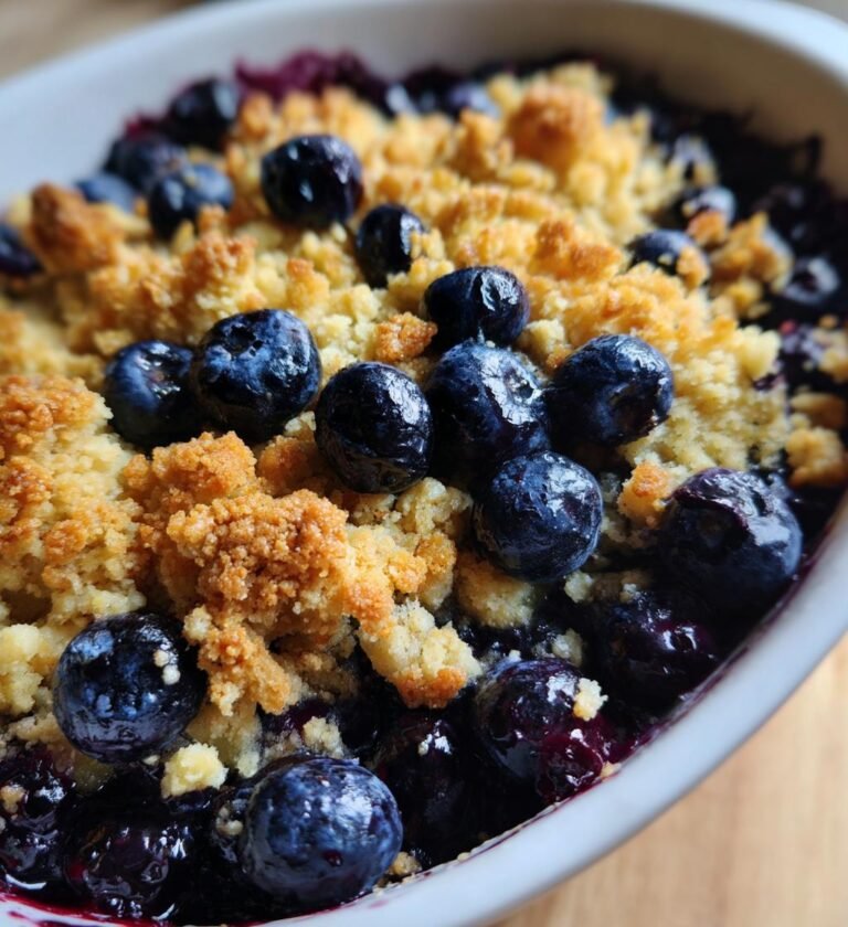 Blauwe Bes Crumble