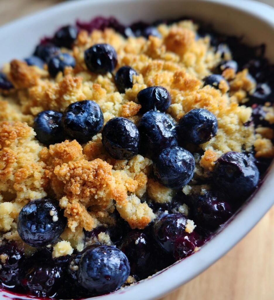 Blauwe Bes Crumble