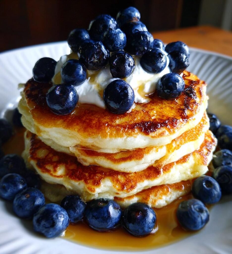 Blauwe Bes Pancakes (juli versie)