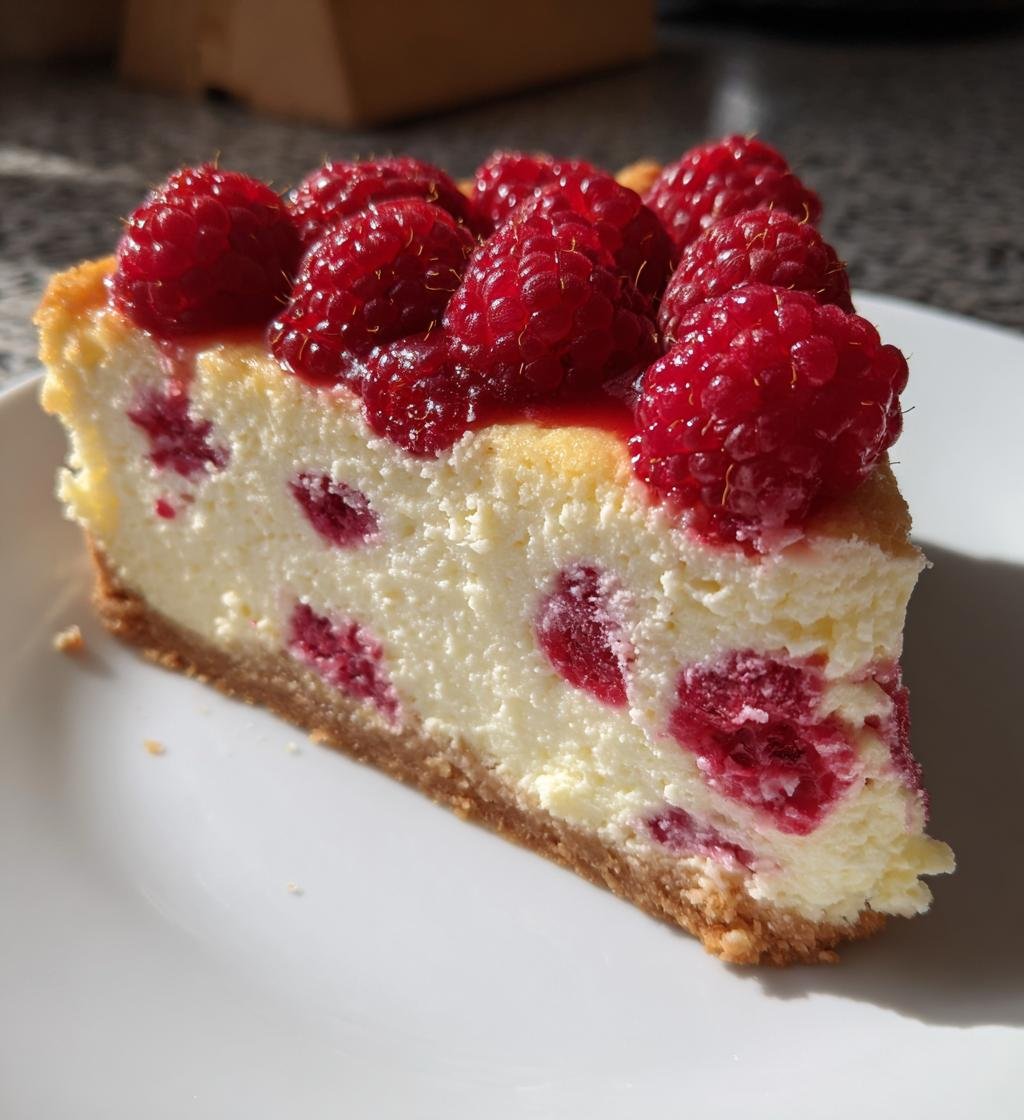 Frambozen Cheesecake (juli versie)
