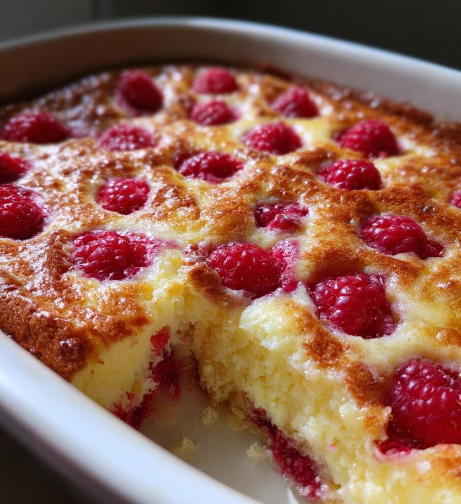 Frambozen Clafoutis (juli versie)