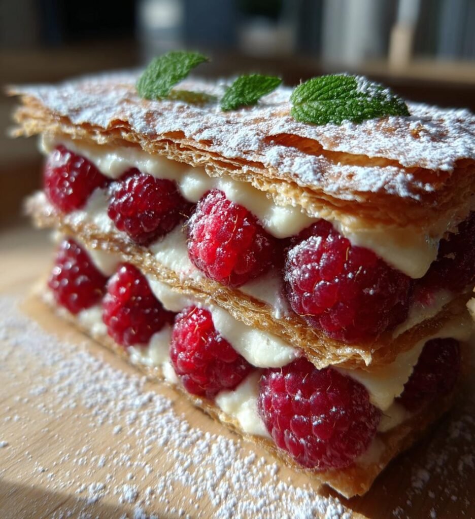 Frambozen Mille Feuille (juli versie)