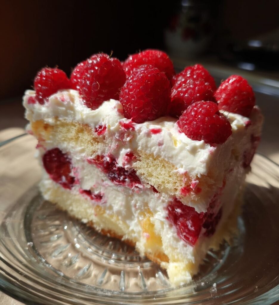 Frambozen Trifle (juli versie)
