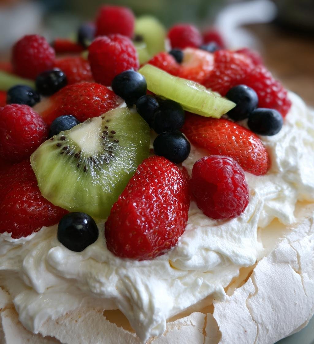 Fruit Pavlova